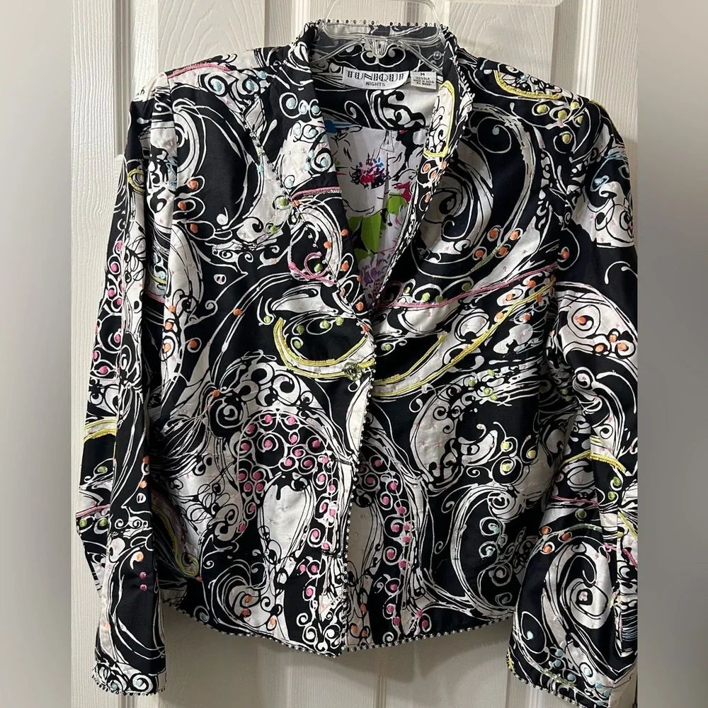 Vintage Tunique nights jacket multicolor jacket size M